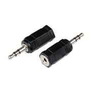 2pcs 3.5mm Male Plug to 2.5mm Female Jack Stereo Audio Adapter Headphone Connector TAPDRA Accessory Part