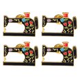 thumbnail image 1 of 4pcs Sewing Machine Shaped Brooch Alloy Corsage Breastpin Clothing Decoration HOMEMAXS 13755411-MX, 1 of 6
