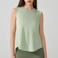 thumbnail image 2 of Youyipin Womens Tops Ice Silk Workout Tank Tops For Women Cool-Dry Sleeveless Loose Fit Yoga Shirts Athletic Basic Tees For Women, 2 of 4