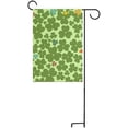 thumbnail image 5 of SKYSONIC Shamrock Saint Patrick Day Double-Sided Printed Garden House Sports Flag-12x18(in)-Polyester Decorative Flags for Courtyard Garden Flowerpot, 5 of 6