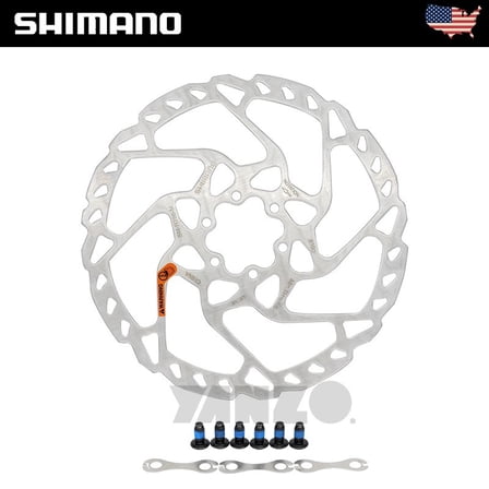 Shimano SLX SM-RT66-M 180mm Disc Brake Rotor 6 Bolts Rotor W/ Spacer-OE No Retail Box