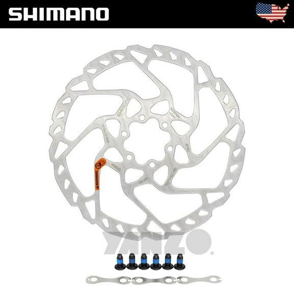 Shimano SLX SM-RT66-M 180mm Disc Brake Rotor 6 Bolts Rotor W/ Spacer-OE No Retail Box