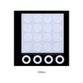 thumbnail image 3 of 100 Pieces Sticking Nails Medium Length Files Square Style Smiley Press on Solid Color Full Cover Artificial Manicure Stamp Four, 3 of 6