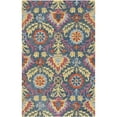 thumbnail image 6 of SAFAVIEH Suzani Caris Medallion Wool Area Rug, Blue/Multi, 3' x 5', 6 of 6
