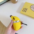 thumbnail image 2 of Funda para auriculares Bluetooth, compatible con Apple Airpods 3, Airpods de silicona de ajuste perfecto, 3D lindo divertido, para adolescentes, niños, niñas (Cute Banana), 2 of 4