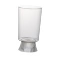 thumbnail image 1 of Jarrón transparente decorativo irrompible, elegante y transparente, para mesa de comedor interior, decoración del hogar, oficina y sala de estar. Estilo D, 1 of 8