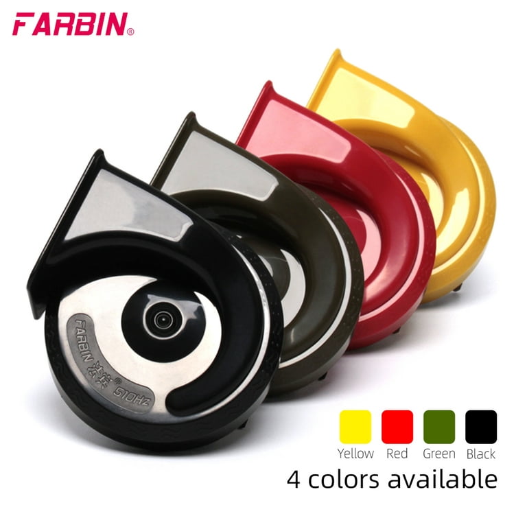 FARBIN 12v Horn for Car Universal Vehicle Horns Loud Dual-Tone