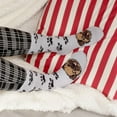 thumbnail image 3 of Women's Cute Fuzzy Cozy Super Warm Soft Animal Indoor Outdoor Cabin Crew Socks, 02 Pug, 3 Pairs, 3 of 5