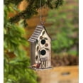 thumbnail image 3 of Jemeni 15" H Distressed Metal Birdhouses for Outdoors Hanging, 3 of 7