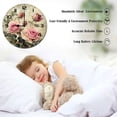 thumbnail image 3 of ZXCXRQFa Vintage Flowers With Roses And Dragonfly Round Wood Wall Clock, 10 Inch Battery Operated Analog Quiet Desk Clock for Home,Kitchen,Office,School,Bathroom, 3 of 7