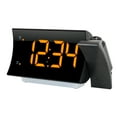 thumbnail image 3 of La Crosse Technology Curved Black Digital Projection Alarm Clock Radio with Nightlight, 817-83957-INT, 3 of 7