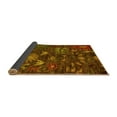 thumbnail image 2 of Ahgly Company Indoor Rectangle Abstract Yellow Modern Area Rugs, 2' x 4', 2 of 4