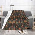 thumbnail image 2 of XMXT Flannel Throw Blanket for Couch, Mexican Cowboy Hat Chili Pepper Bed Sofa Decor Blankets for Home Bedroom, 40 x 30 inches, 2 of 9
