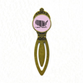 thumbnail image 1 of US Map Outline Bar Code Art Deco  Fashion Bookmark Retro Office Label Page Marker, 1 of 4