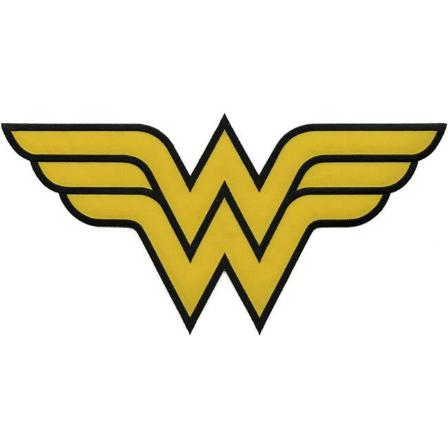 12 in. DC Comics Patch-Wonder Woman Insignia - Walmart.com