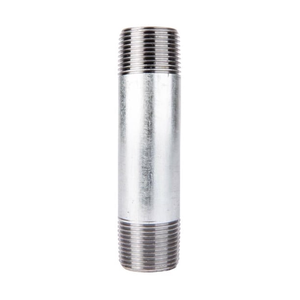 Boquilla STZ INDUSTRIES de acero galvanizado 3/4 pulgadas x 10 cm (paquete de 5)