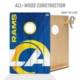 thumbnail image 5 of YouTheFan NFL Los Angeles Rams 2' x 3' Cornhole Game, 5 of 6