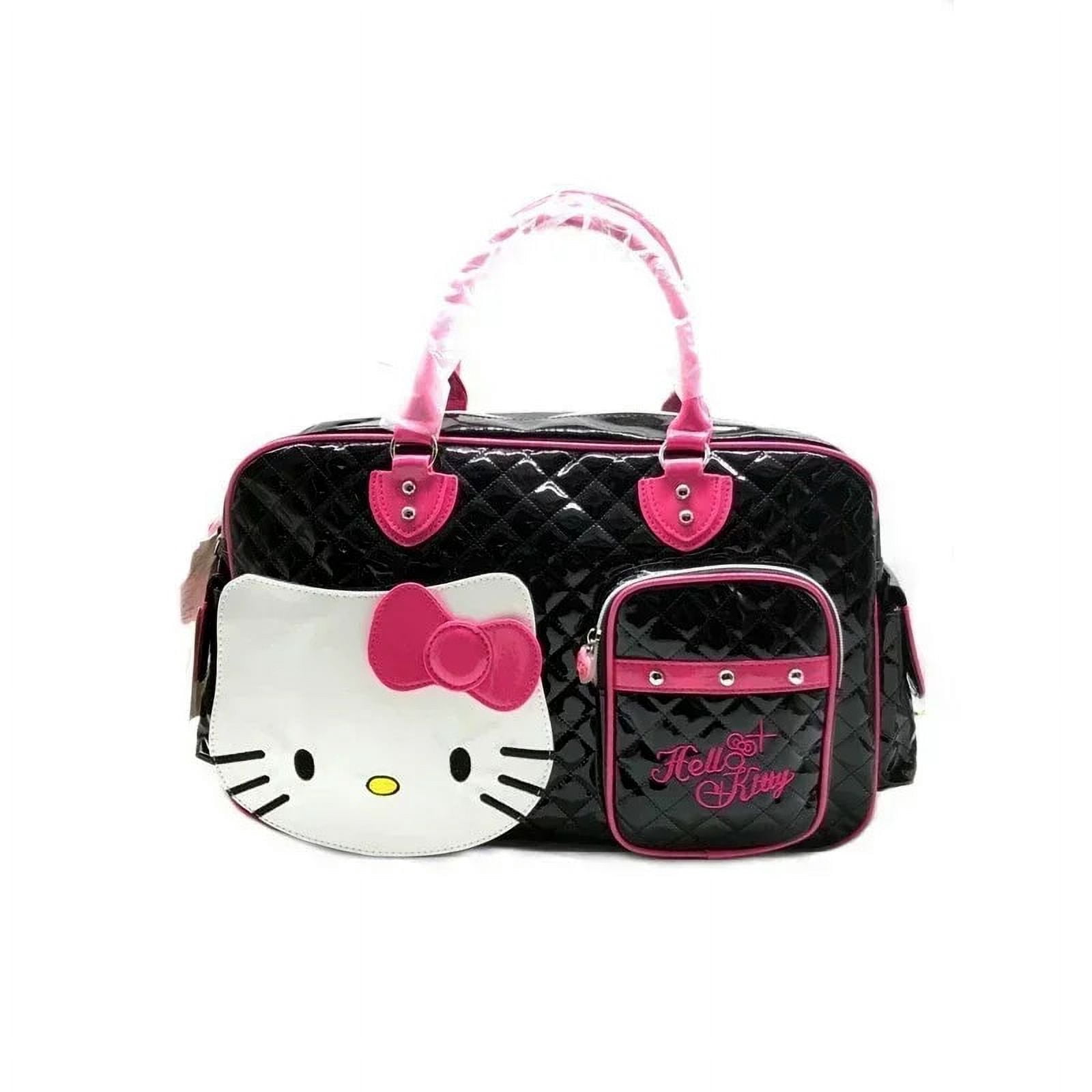 Sac Bandoulière Hello Kitty Gris Avec Compartiment Tablette - Occasion - Sanrio