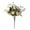 White, variant on Artificial Sunset Mums Outdoor - Weather Resistant Fall Flowers with Green Leaves, Daisy Blooms for Garden Porch Planter Decor, Waterproof Windproof Autumn Home Decorations