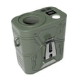 thumbnail image 1 of Ventilador de cuello con clip para la cintura, 5 velocidades, ajustable, portátil, recargable por USB verde, 1 of 9