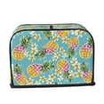 thumbnail image 2 of Balery Cute Pineapples Pattern Oven Cover Kitchen Bread Machine Protector, 2 Slice Toaster Cover for Home, Anti Dust Fingerprint Coaster Cover, 2 of 7
