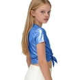 thumbnail image 4 of Niños Disfraces Niños Primavera Verano Color Sólido Carnaval Festa Festival Desempeño Cuello Redondo Camiseta Top para Niño Pequeño, 4 of 7