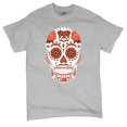 thumbnail image 5 of Cleveland Sugar Skull T-shirt Game Night CLE Fantasy Football Fan Men's Tee, 5 of 7