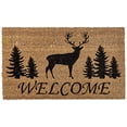 thumbnail image 1 of Home & More 121681729 Elk Forest Welcome Doormat 17-Inch X 29-Inch, 1 of 1