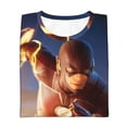 thumbnail image 4 of T-Shirt Jeunesse The Flash à Col Rond Imprimé 3d, Graphique, Manches Courtes, pour Garçons et Filles, 4 of 8