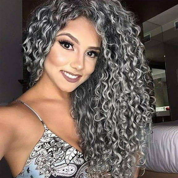 Lakihair 18inch 3PCS Curly Crochet Hair for Black Women Passion Twist Crochet Hair Deep Wave Braiding Hair