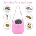 thumbnail image 4 of Mochila para perros Laklulu Pet, bolsa transpirable portátil para hámster erizo africano, bolso de mano, mochila de viaje para perros y gatos, 4 of 5