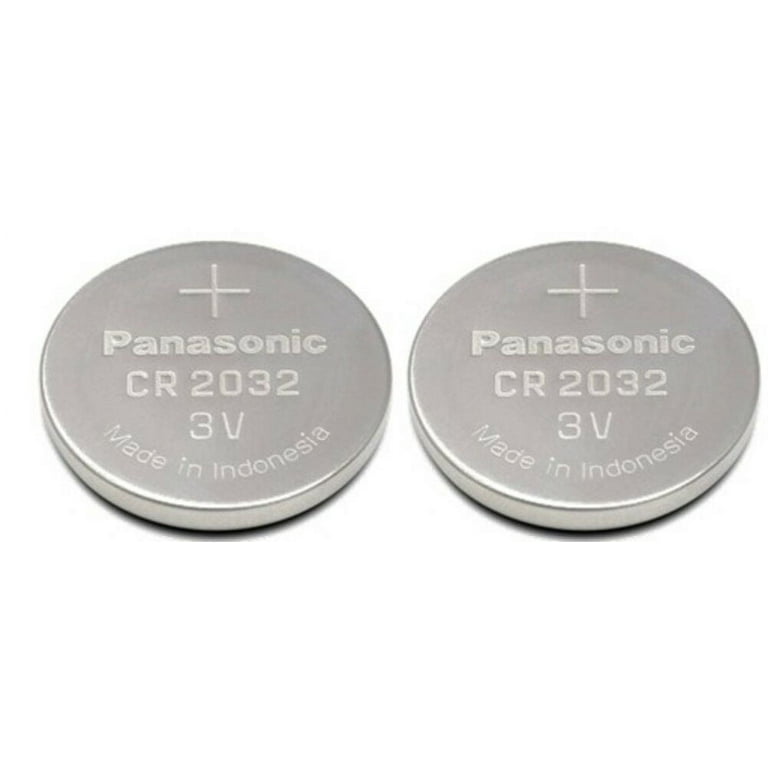 Panasonic Cr2032 3v Lithium Battery 2pack X (5pcs) =10 Single Use Batteries
