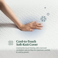 thumbnail image 5 of Zinus 8" Ultra Cooling Gel Memory Foam Mattress, Made of US Foam and Global Materials, Full, 5 of 10