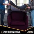 thumbnail image 4 of US Cargo Control Quilted Chair Cover 39" x 46", Padded Chair Cover for Moving and Storage, Cotton/Polyester Quilted Furniture Pads for Moving, Storage, and Deliveries, Reusable, 4 of 7