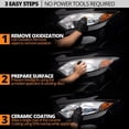 thumbnail image 4 of CERAKOTE Ceramic Headlight Restoration Kit, 4 of 7