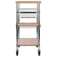 thumbnail image 2 of Winsome Medera Kitchen Cart in Natural Bamboo, 2 of 8