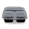 thumbnail image 5 of Meal Prep Haven Three Compartment Food Containers with Lids - 14 Pack, 5 of 7