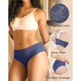 thumbnail image 4 of Calzoncillos para mujer BAMBOO COOL que absorben la humedad, paquete de 5, 4 of 6