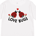 thumbnail image 4 of Inktastic Love Bugs Red Ladybugs Valentine's Day Boys or Girls Long Sleeve Toddler T-Shirt, 4 of 5