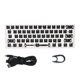 thumbnail image 2 of de bricoje GK61XS RGB Hotswap Bluetooth de repuest al 60%, modo dual inalámbrico / con cable, batería de 1900 mah Sunnimix Carcasa de teclado mecánico, 2 of 8
