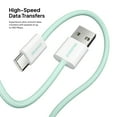 thumbnail image 5 of Liquipel Powertek Pastel Braided USB-A to USB-C - Mint, 5 of 7
