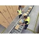 thumbnail image 4 of Warning Tape - 48mm x 100m per Roll - for Floor Marking/Safety - Black/Yellow, 4 of 5