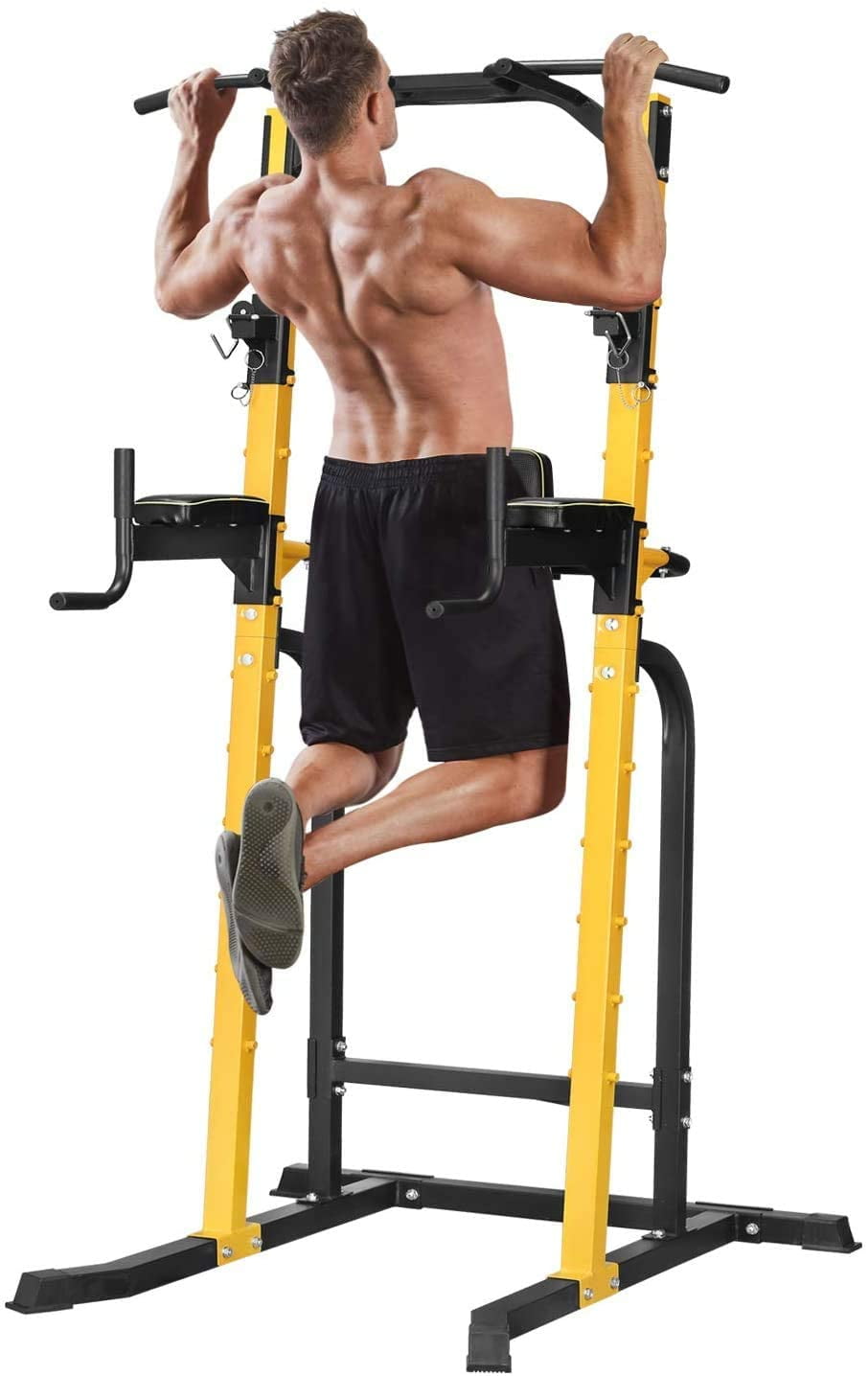Squat Rack HaltéRophilie Support Pull Up De Musculation Cage De Squat Station DEntraîNement Barre De Traction Traction Bench Press Squat Equipment