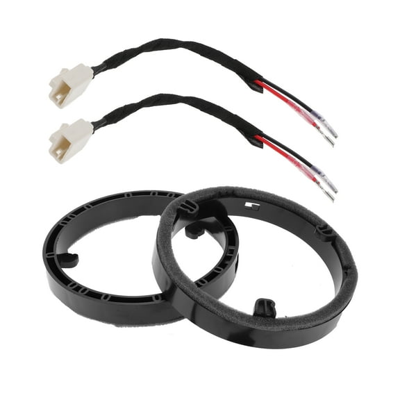 Unique Bargains Speaker Spacer Ring Tweeter Speaker Spacer Adaptor for Mitsubishi for 6.5" 2 Set