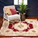 thumbnail image 3 of Unique Loom Versailles Medallion Motif Rug 6' x 6' Square Burgundy/Ivory, 3 of 10