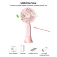 thumbnail image 2 of Mistaha USB Mini Handheld Fan Outdoor Portable Rechargeable Cooling Fan with Mobile-Phone Holder for Outdoor, 2 of 8