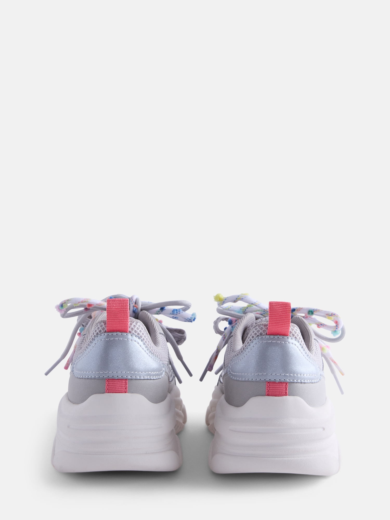 Weekend Academy Girls Double Lace Chunky Sneakers