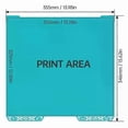 thumbnail image 3 of BIQU Panda Build Plate Cryogrip Pro Glacier Sheet Spring Steel 3D Printer Parts For Bambu Lab H2D 3D Printer, 3 of 5