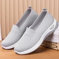 thumbnail image 5 of Caywon Women Slip On Sneakers, Mesh Breathable Walking Shoes, Lightweight Casual Flat Loafers, Comfortable Ladies Shoes Zapatillas Mujer, 5 of 9