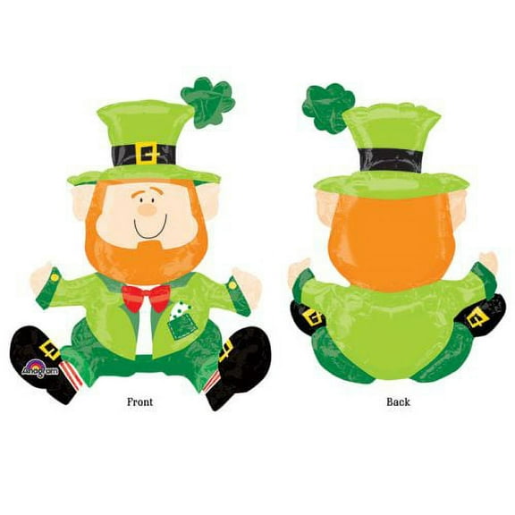 Burton & Burton 22" Sitting Leprechaun Balloon